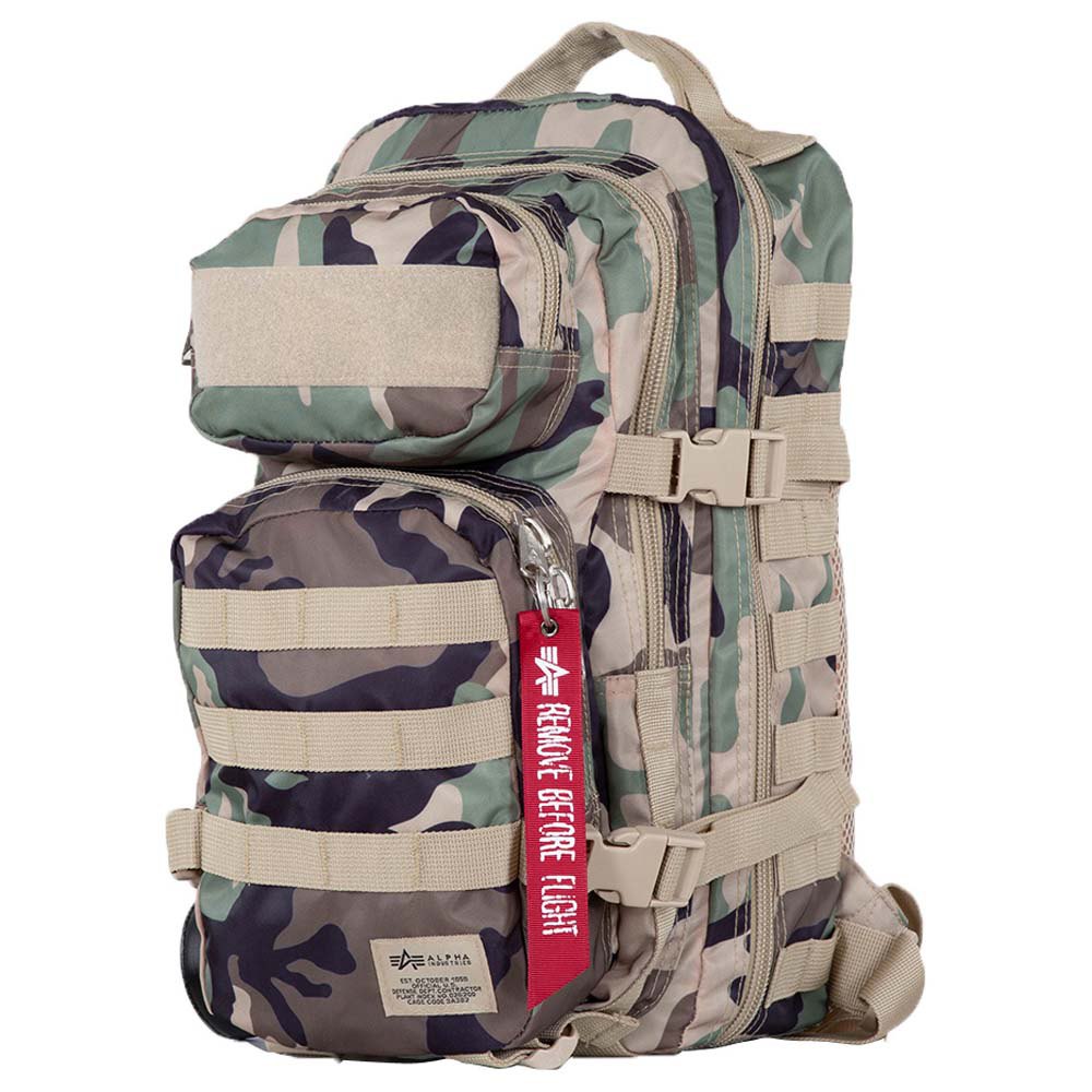 alpha industries tactical backpack beige