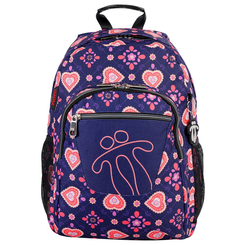 totto acuareles backpack violet