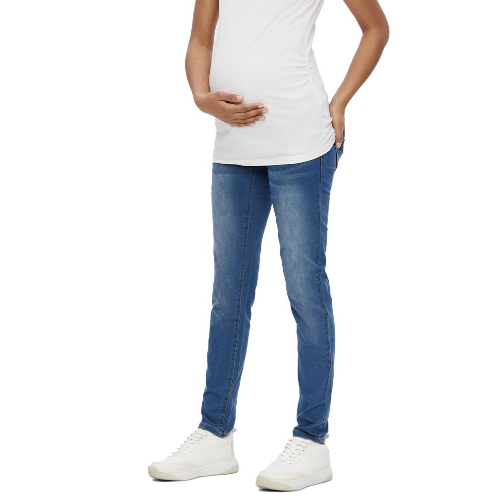 mamalicious fifty 002 maternity slim fit jeans bleu 27 / 32 femme