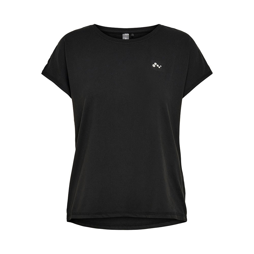 only play aubree loose training short sleeve t-shirt noir xs femme