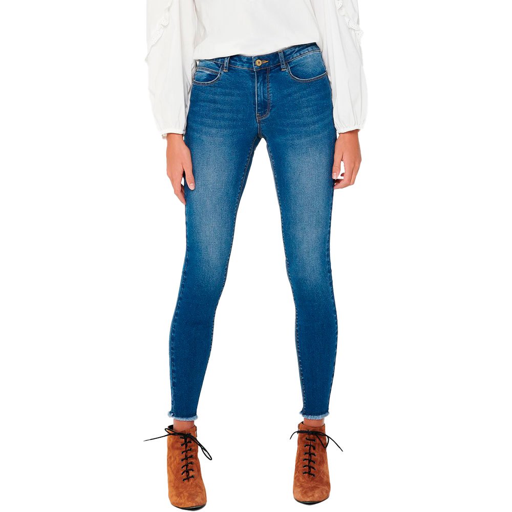 jdy sonja life regular skinny ankle jeans bleu m / 32 femme