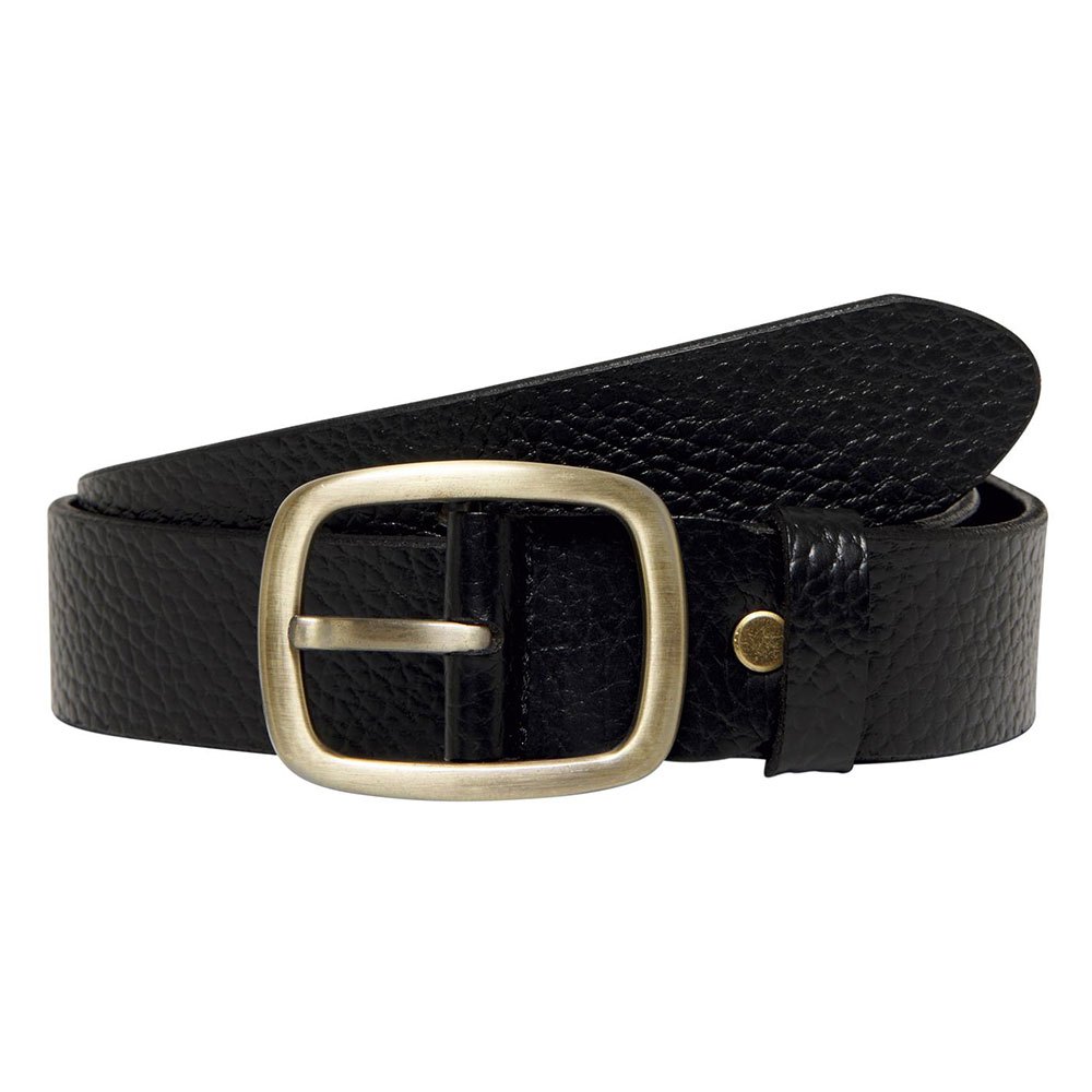 only & sons cody vintage leather belt noir 85 cm homme