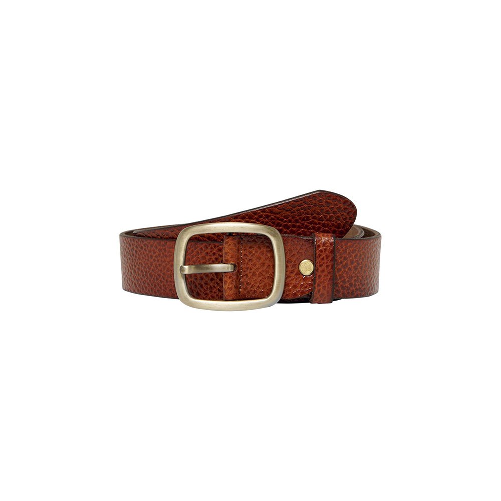 only & sons cody vintage leather belt noir 85 cm homme