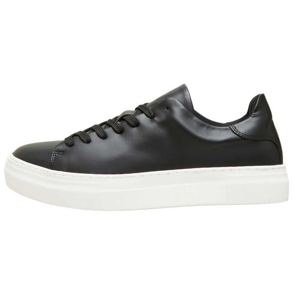 selected david chunky leather trainers noir eu 40 homme