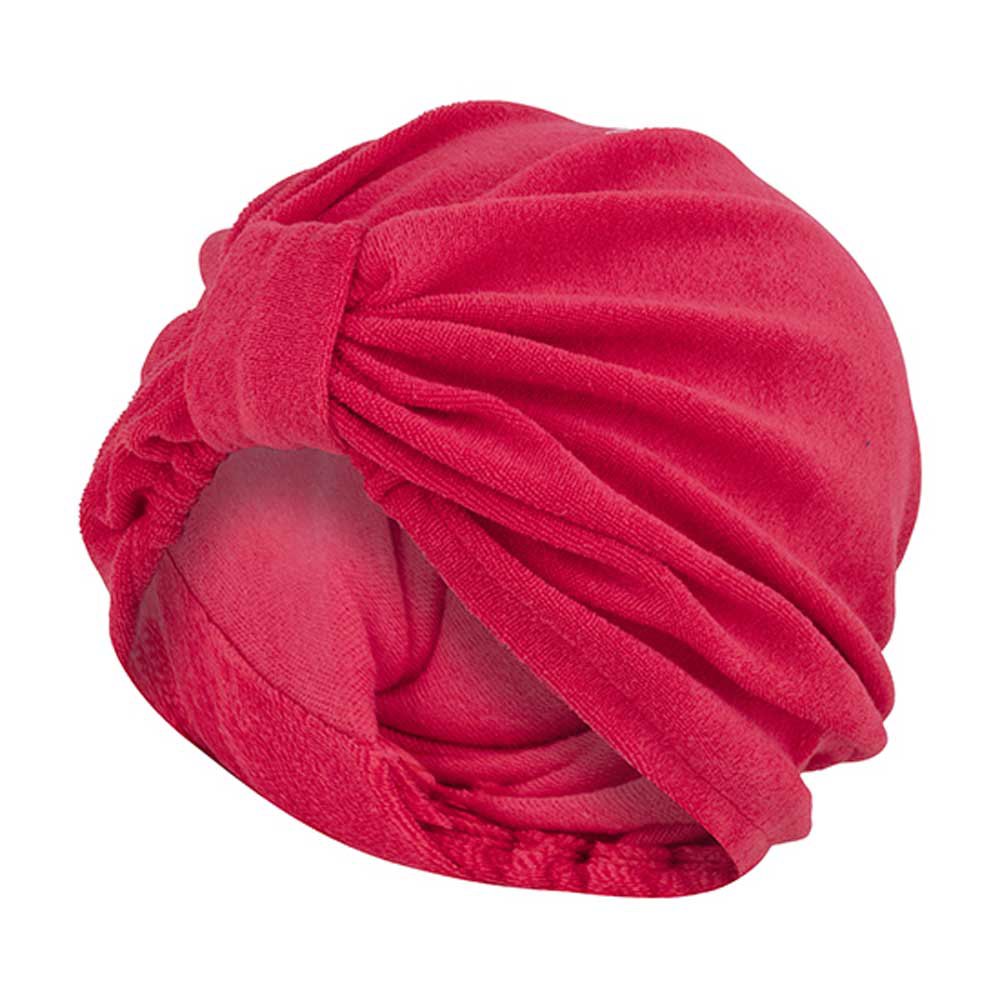 fashy towelling turban rouge
