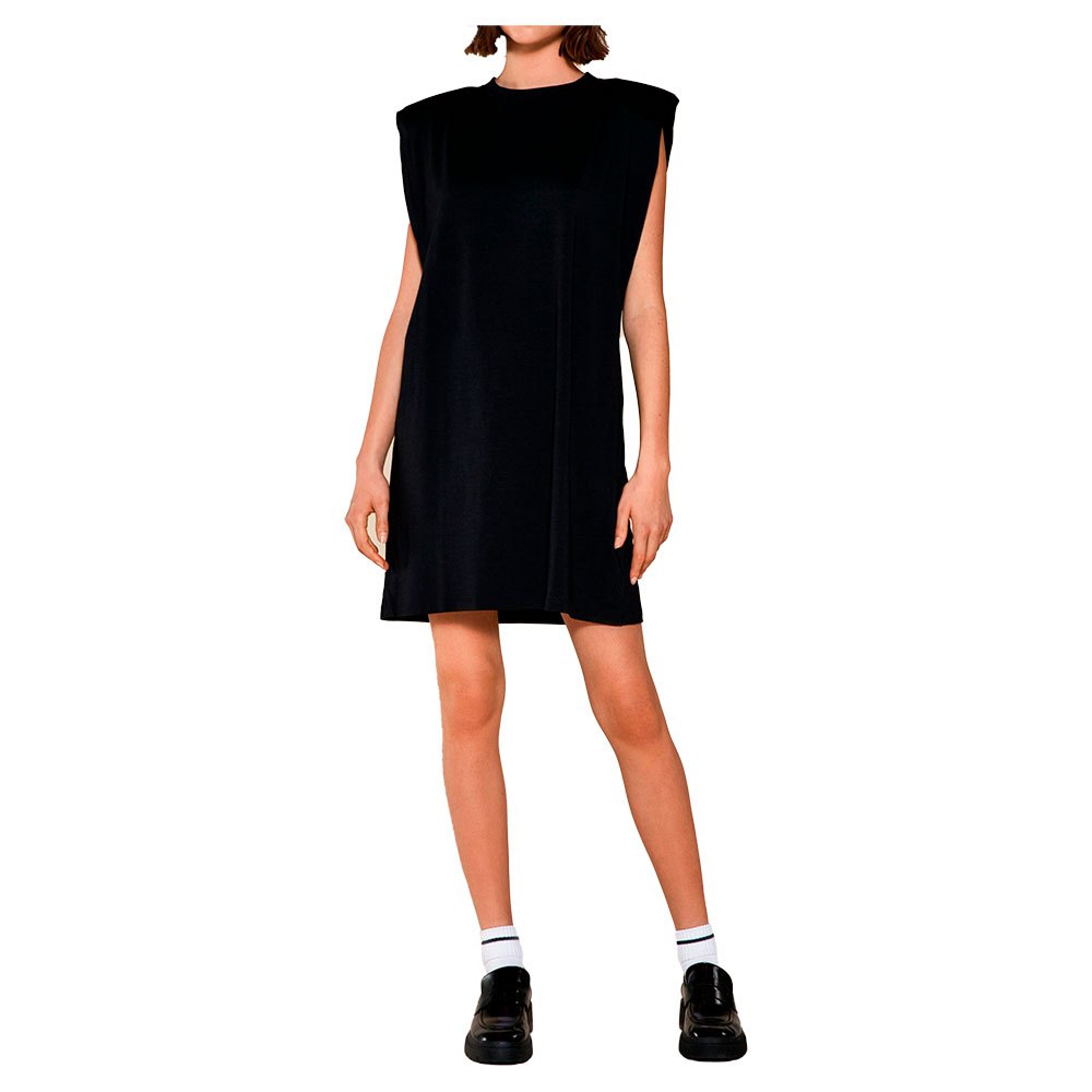 object jstephanie jeanette short sleeve dress noir xs femme