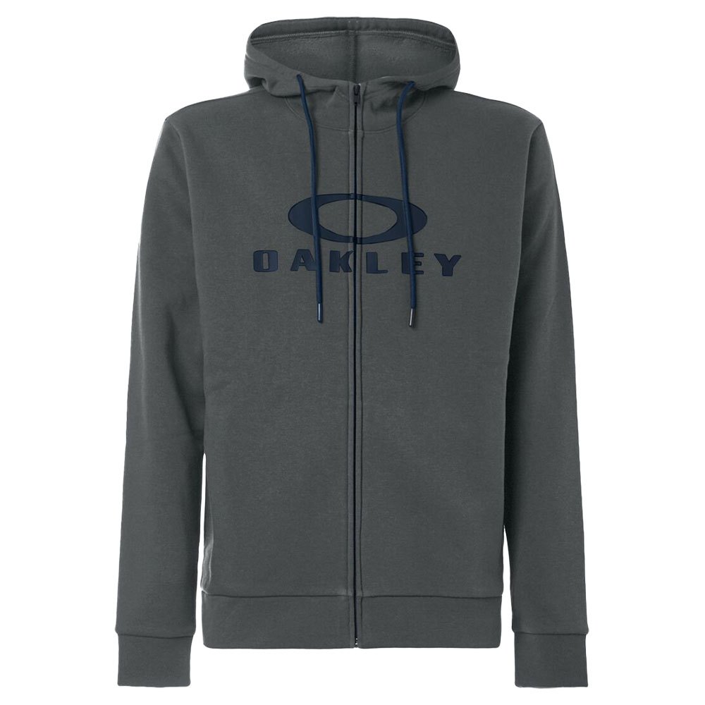 oakley apparel bark 2.0 full zip sweatshirt gris s homme