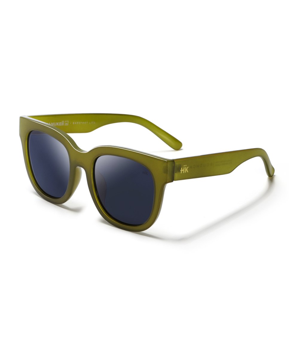 hanukeii polarized southcal sunglasses vert  homme