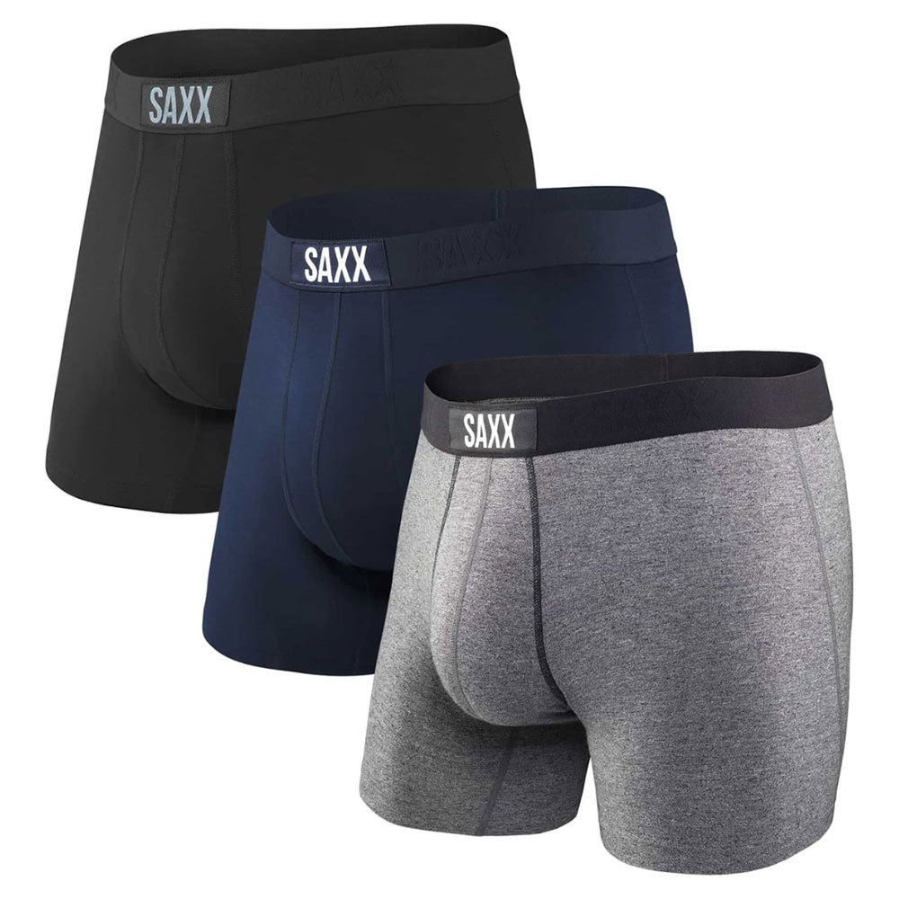 saxx underwear vibe slip boxer 3 units multicolore l homme