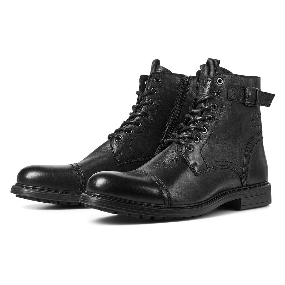 jack & jones wshelby sn leather boots noir eu 46 homme