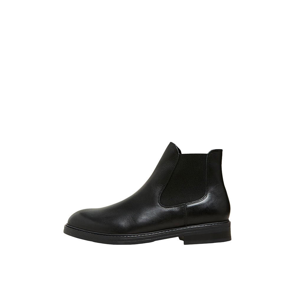 selected blake chelsea leather boots noir eu 45 homme