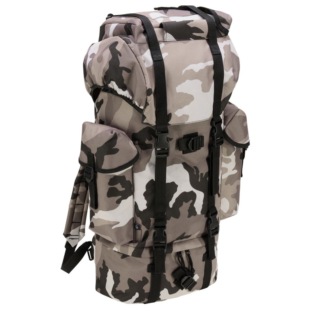 brandit nylon 65l backpack gris