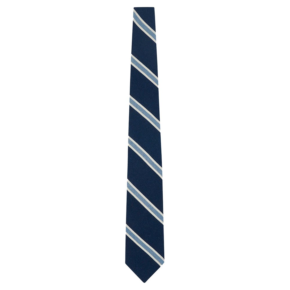 façonnable printed panama regimental tie bleu  homme