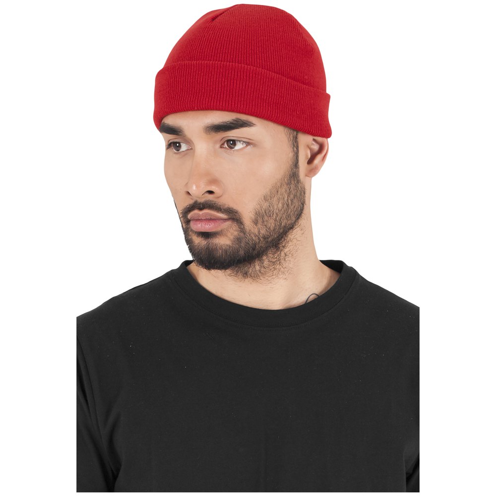flexfit cap heavyweight rouge  homme