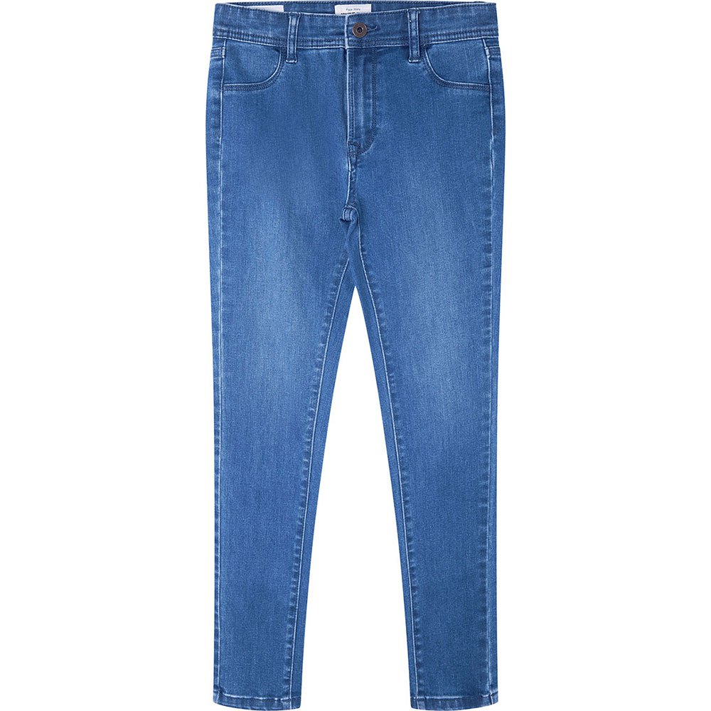 pepe jeans pg201540hk2-000 / madison jeggings bleu 12 years fille