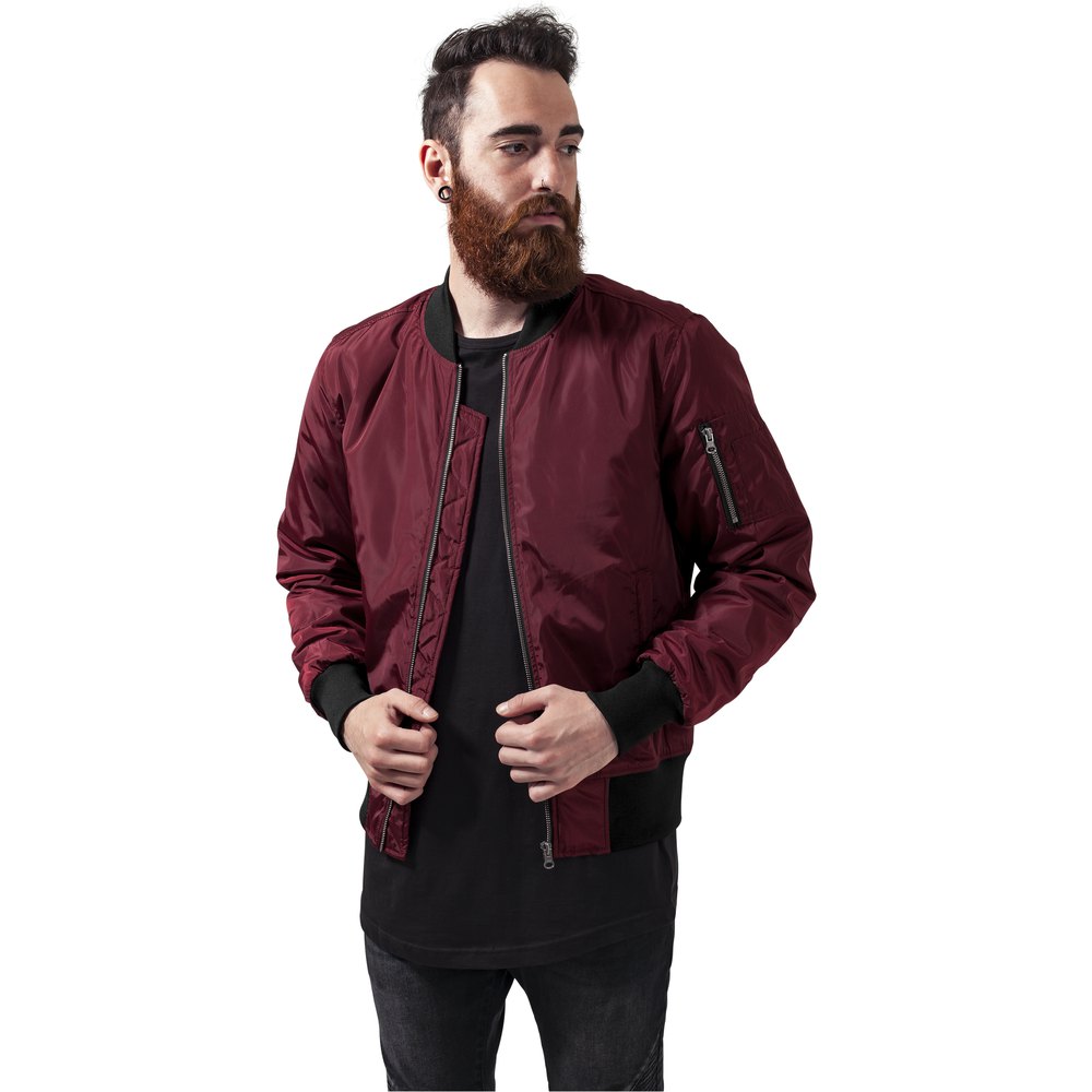 urban classics 2-tone jacket rouge l homme