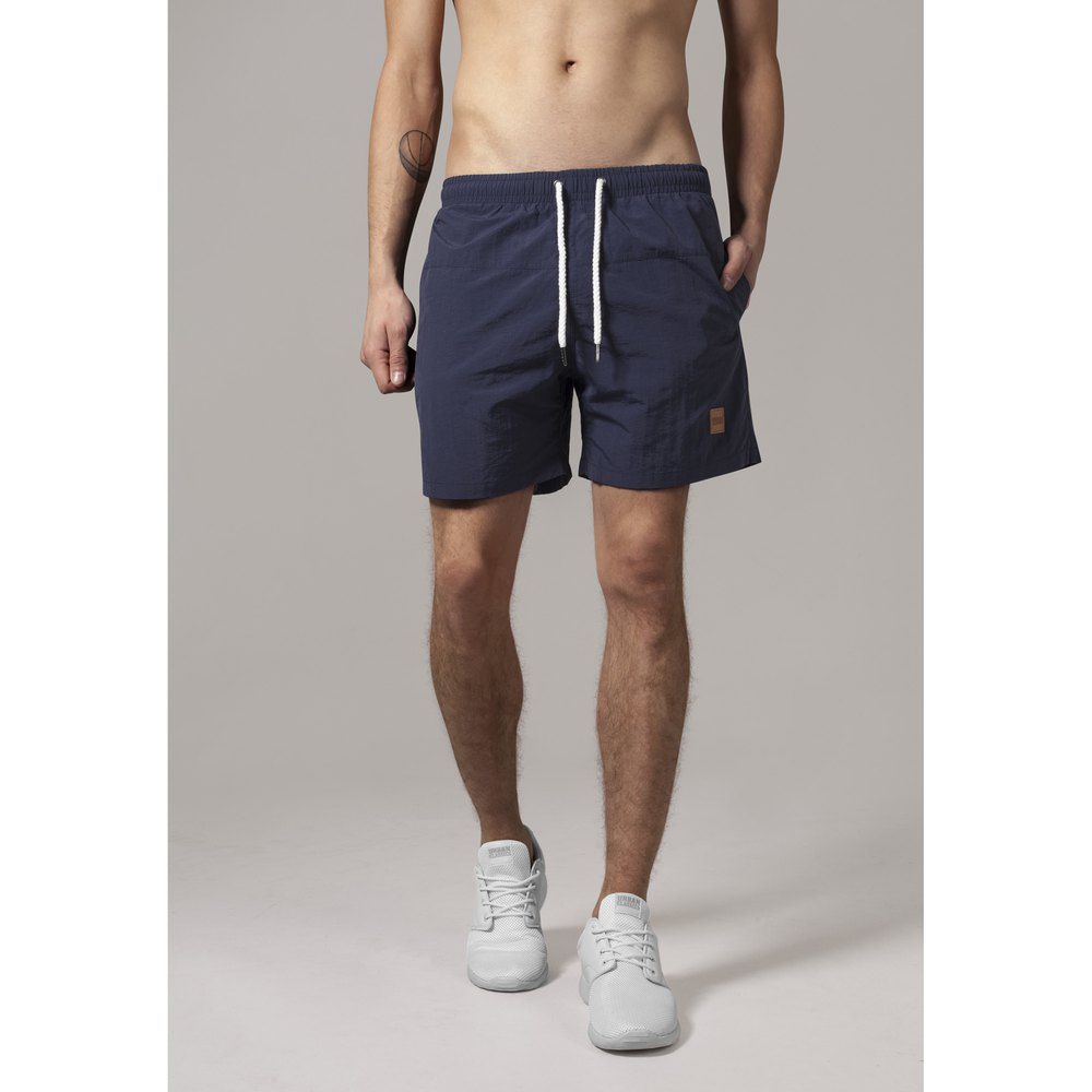 urban classics basic swim shorts bleu s homme