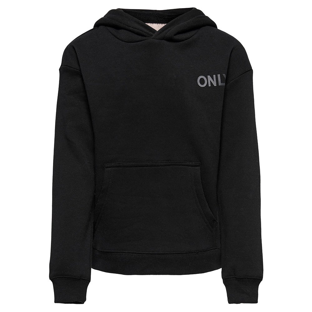 only kogevery life small logo hoodie noir 14 years fille