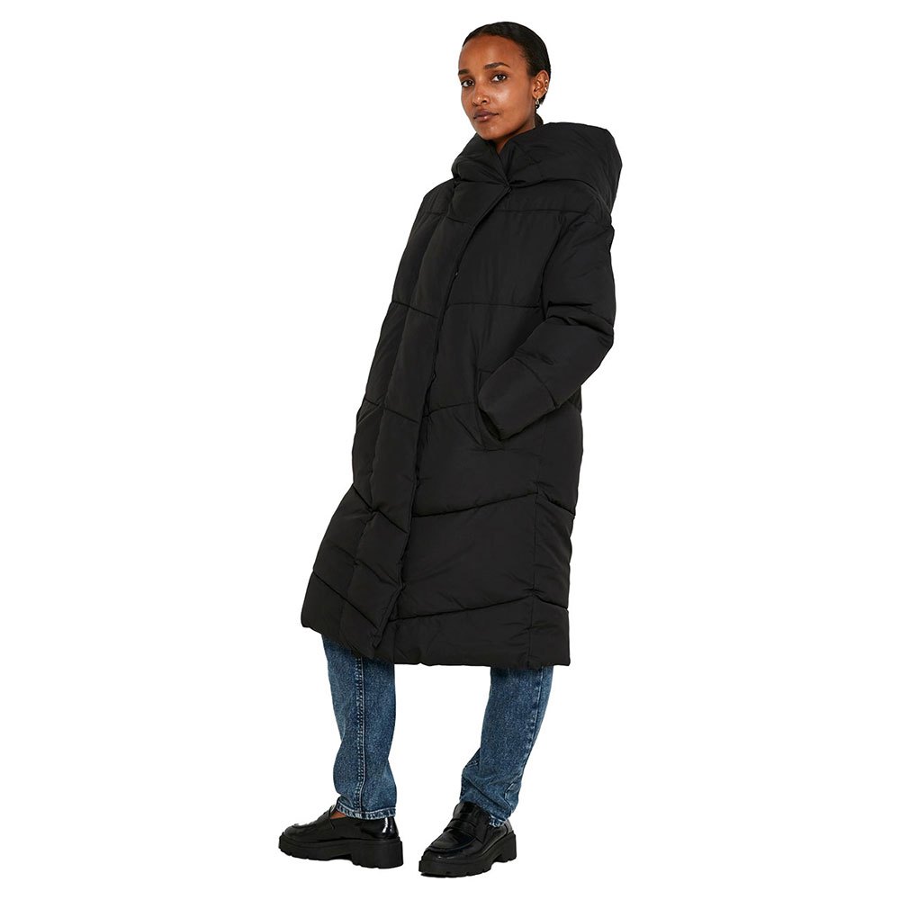 noisy may tally long jacket noir xl femme