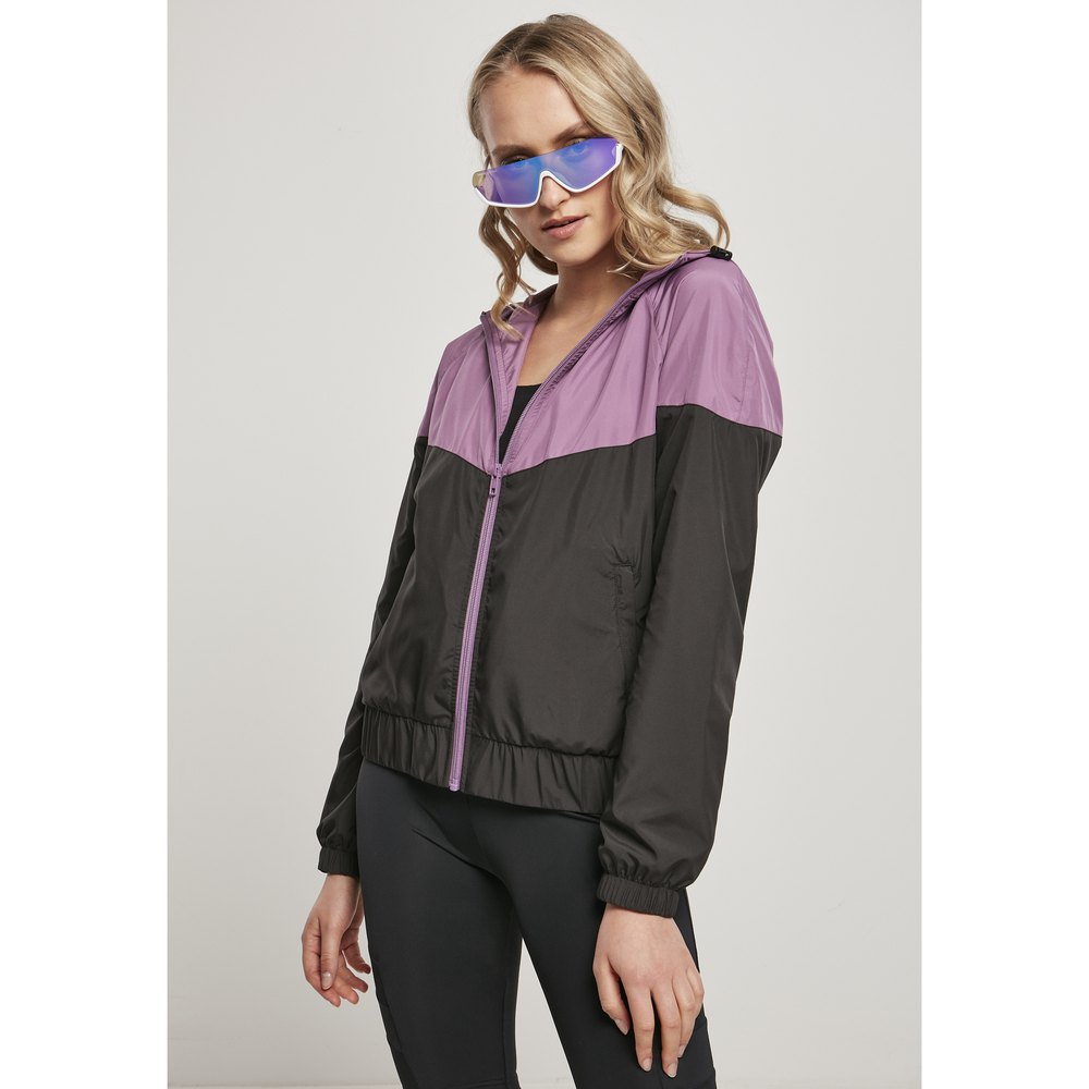 urban classics arrow jacket violet xs femme