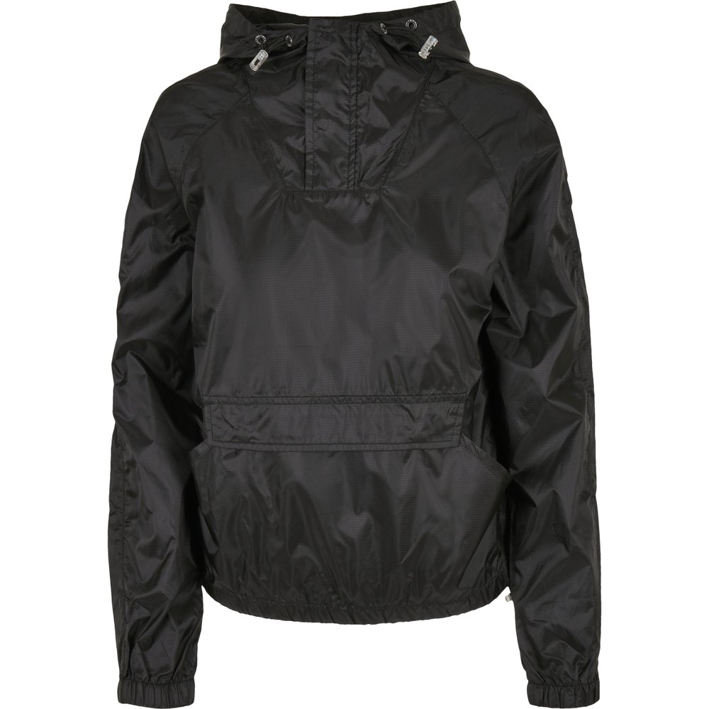 urban classics light pull over-big jacket noir 4xl femme