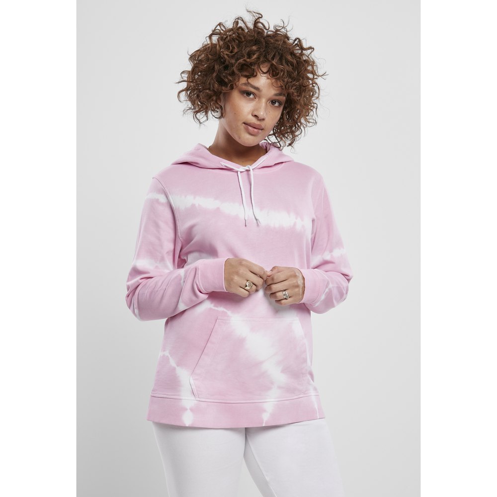 urban classics sweatshirt tie dye big rose 3xl femme