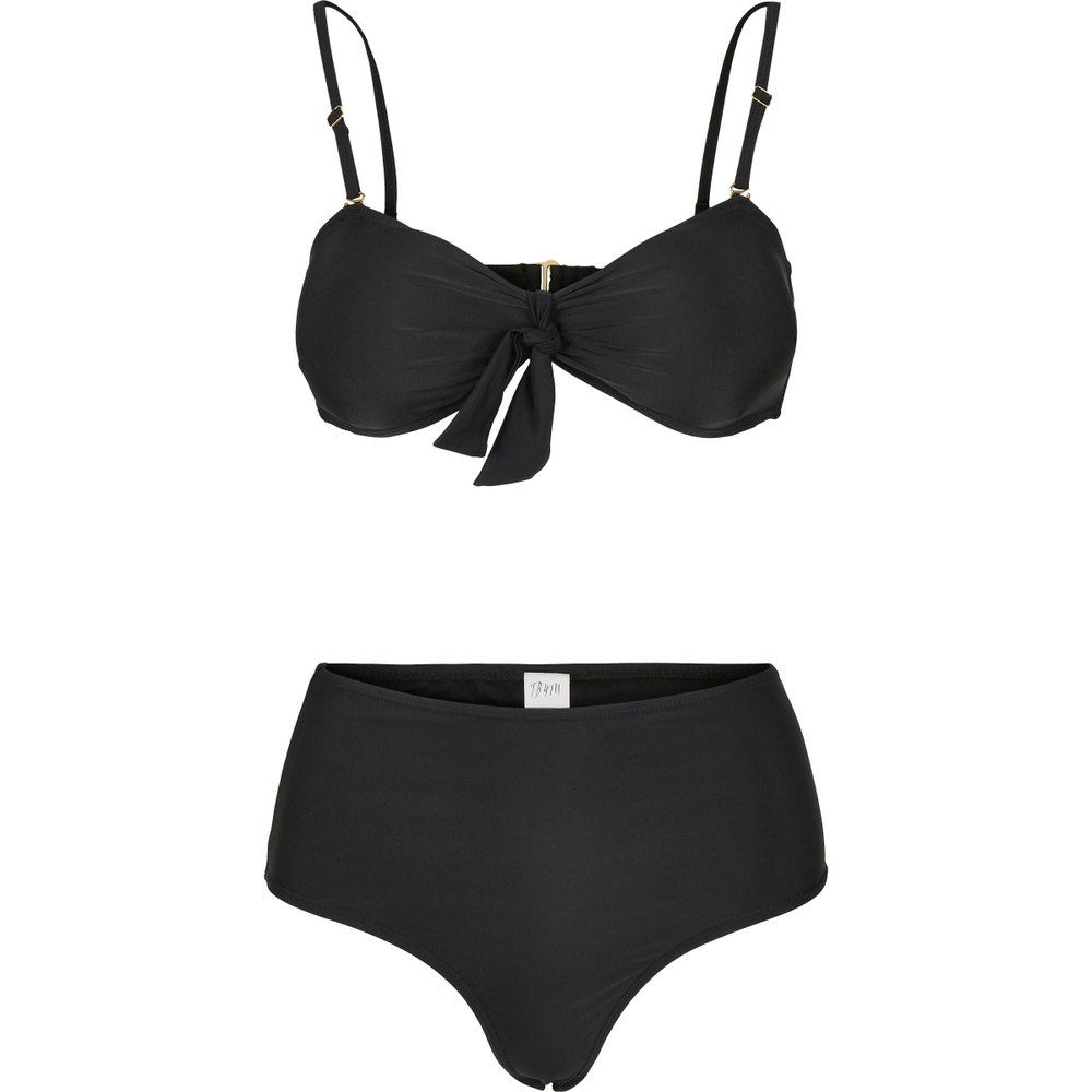 urban classics bikini high waist noir xs femme