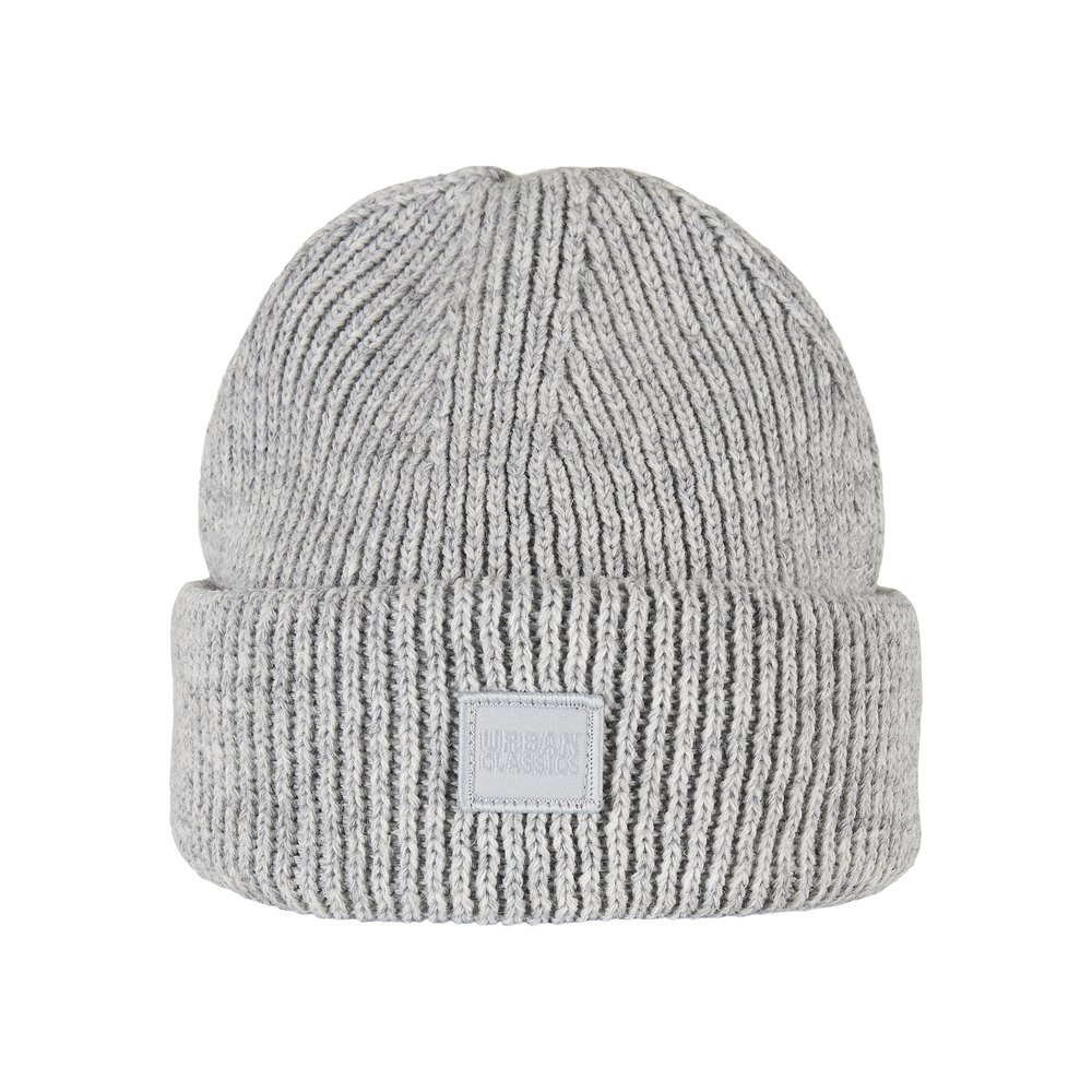urban classics cap knitted wool gris  homme