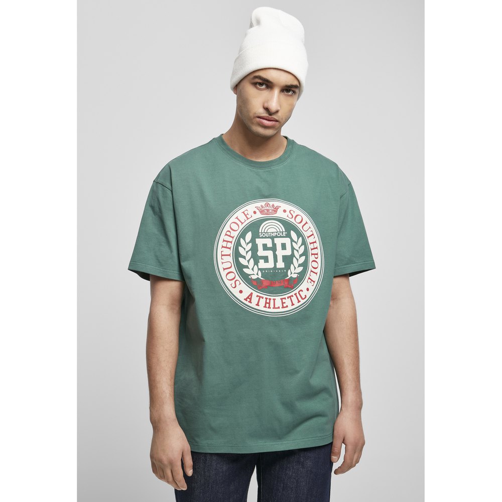 southpole college t-shirt vert xl homme