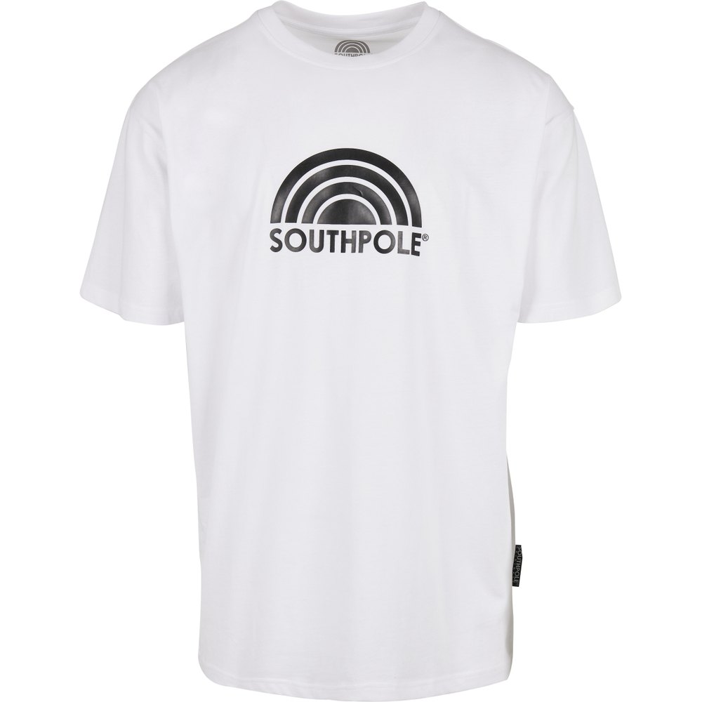 southpole logo t-shirt blanc m homme