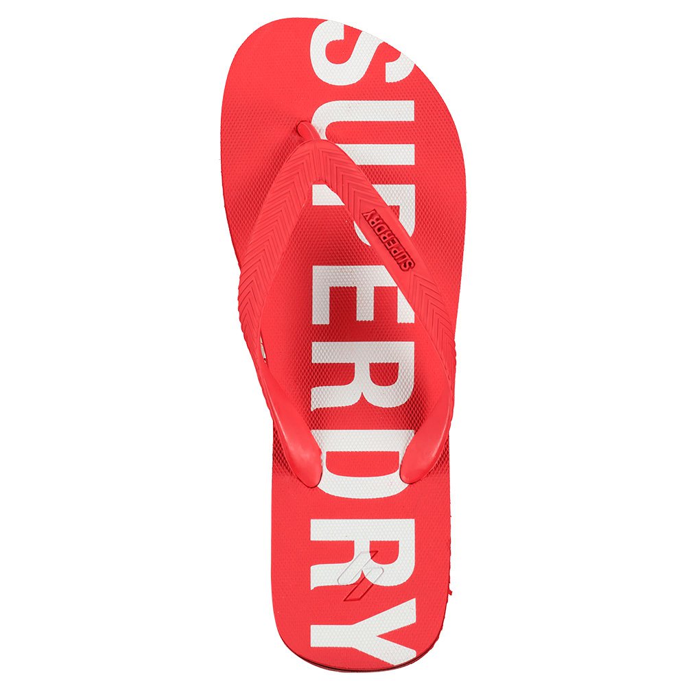 superdry code essential sandals rouge eu 42-43 homme