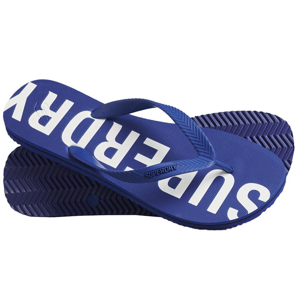 superdry code essential sandals bleu eu 40-41 homme
