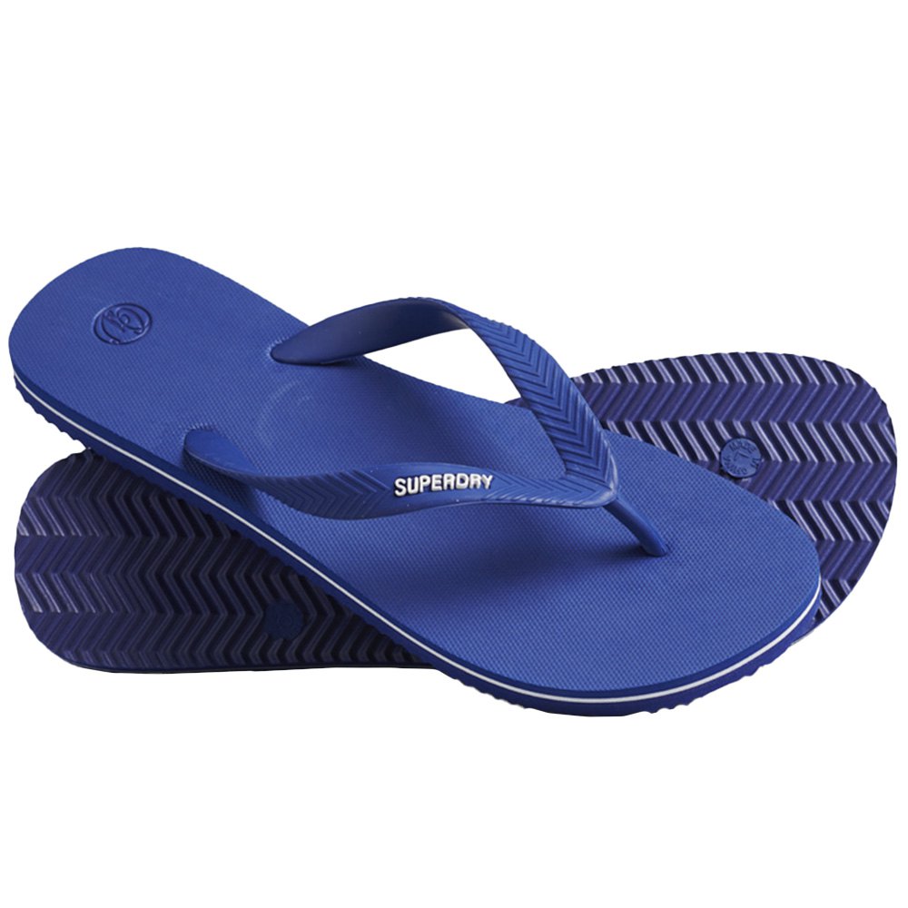 superdry vintage classic sandals bleu eu 44-45 homme