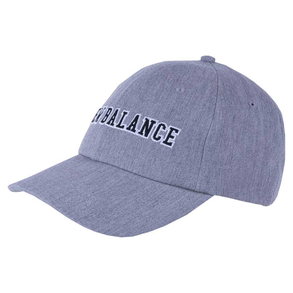 new balance logo cap gris  homme