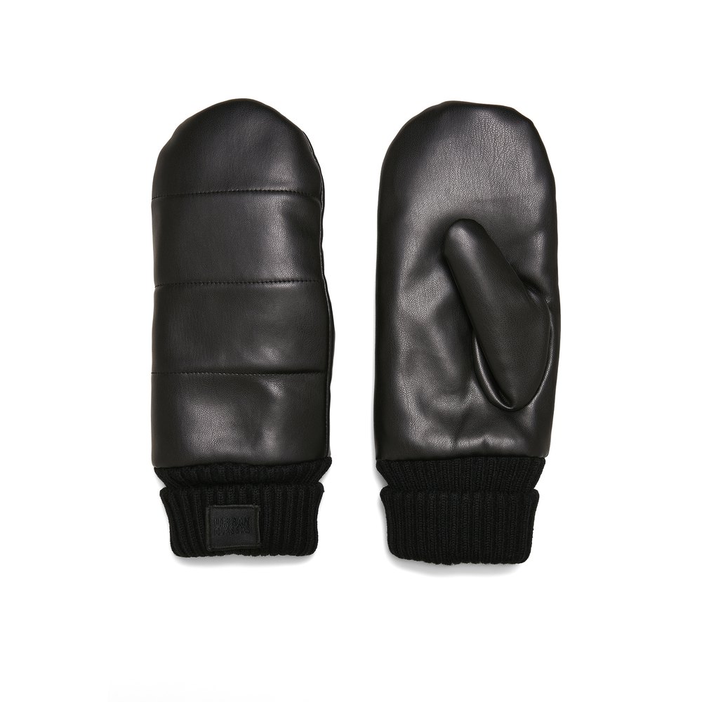 urban classics puffer imitation leather gloves noir s-m homme