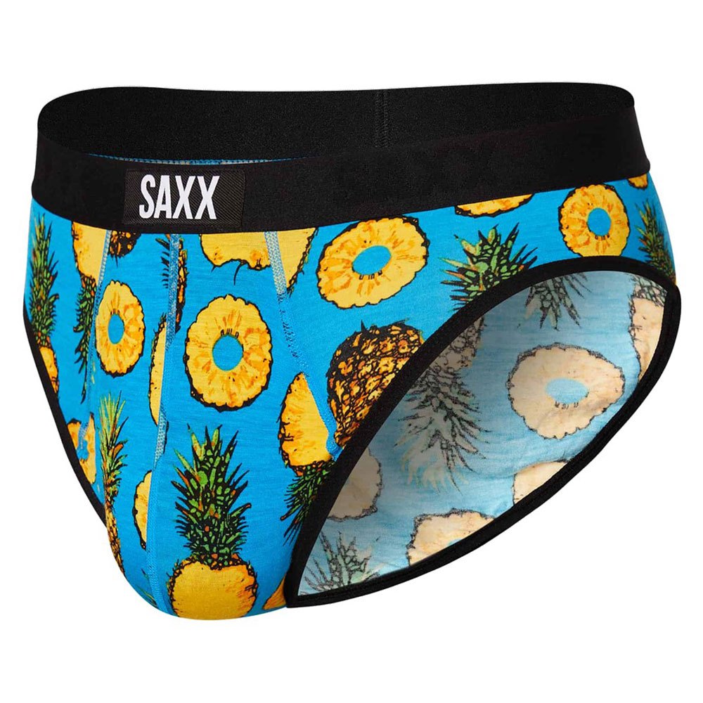 saxx underwear ultra fly slip bleu xl homme