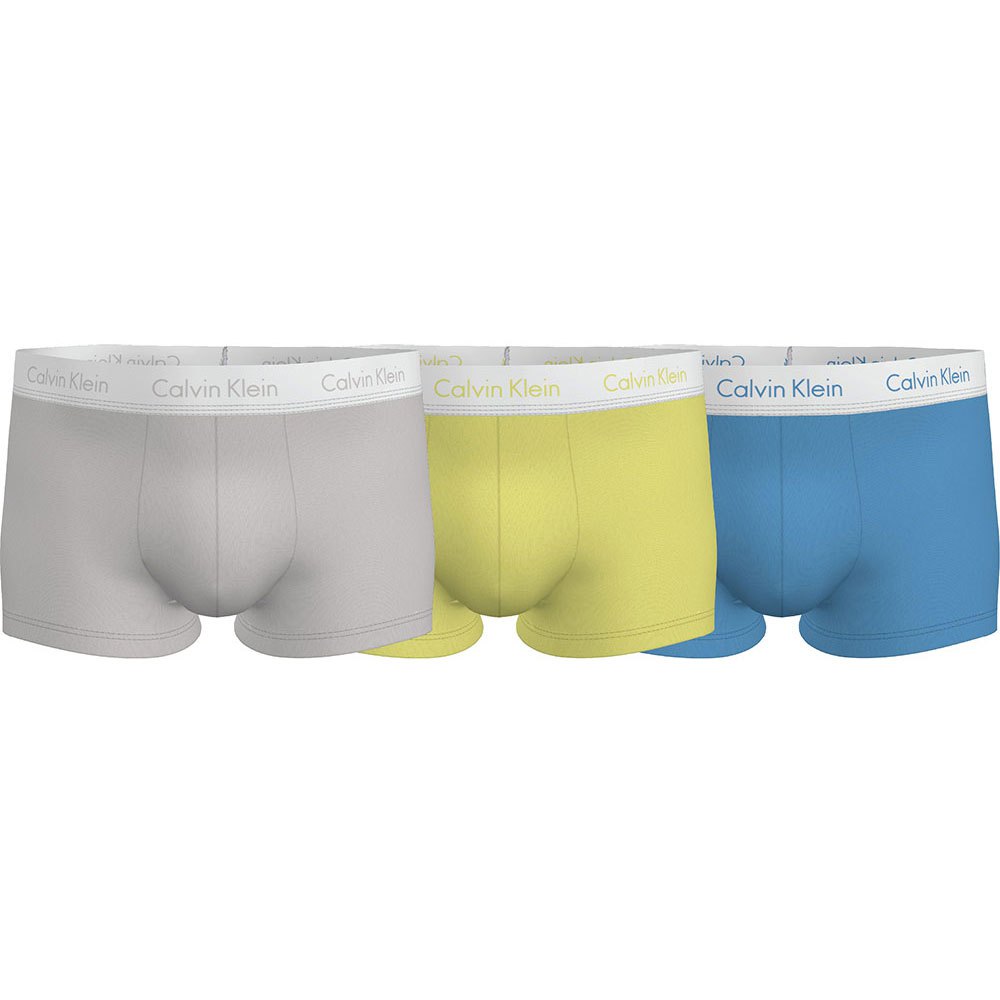 calvin klein underwear low rise bóxer 3 units multicolore s homme