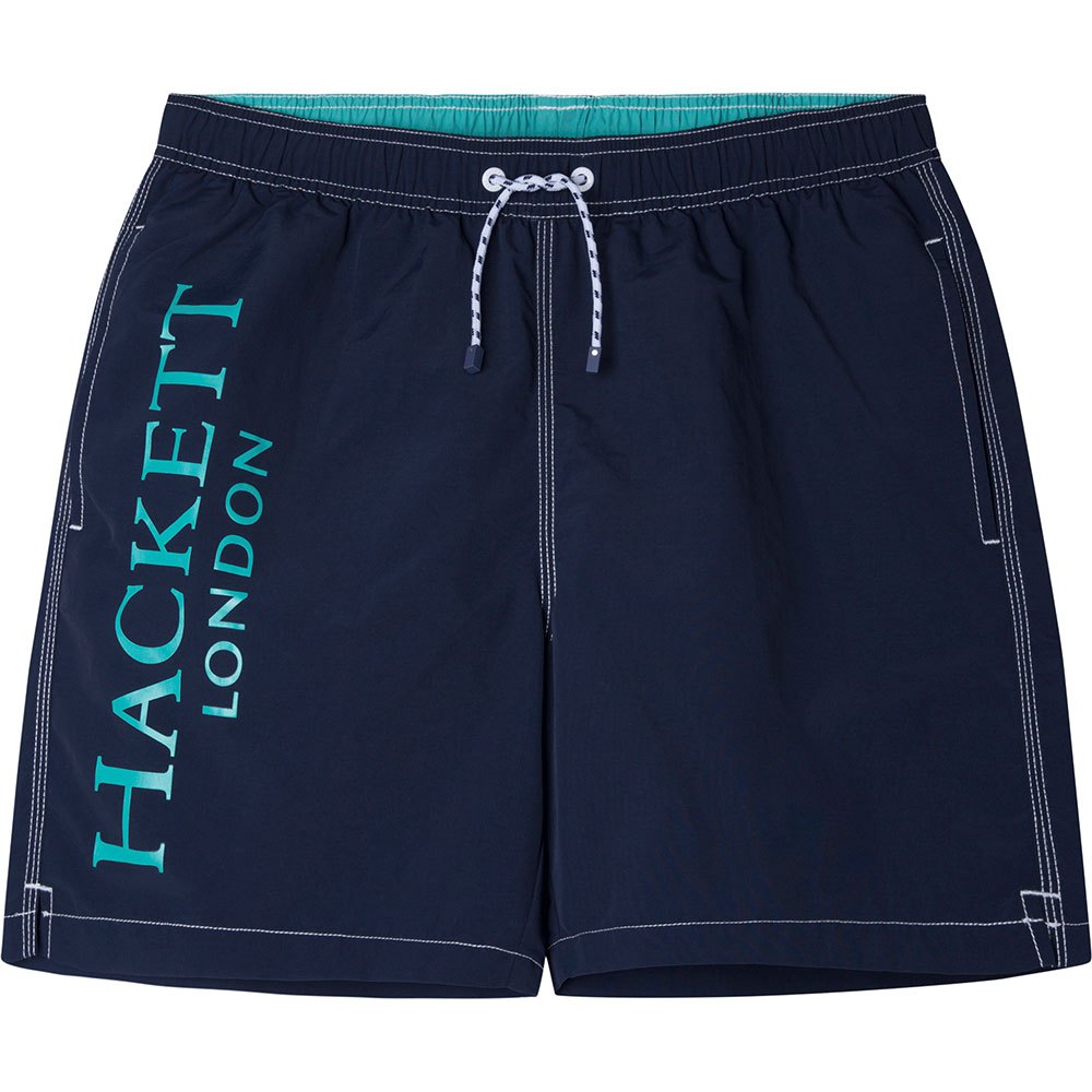 hackett branded volley swimming shorts bleu 2xl homme