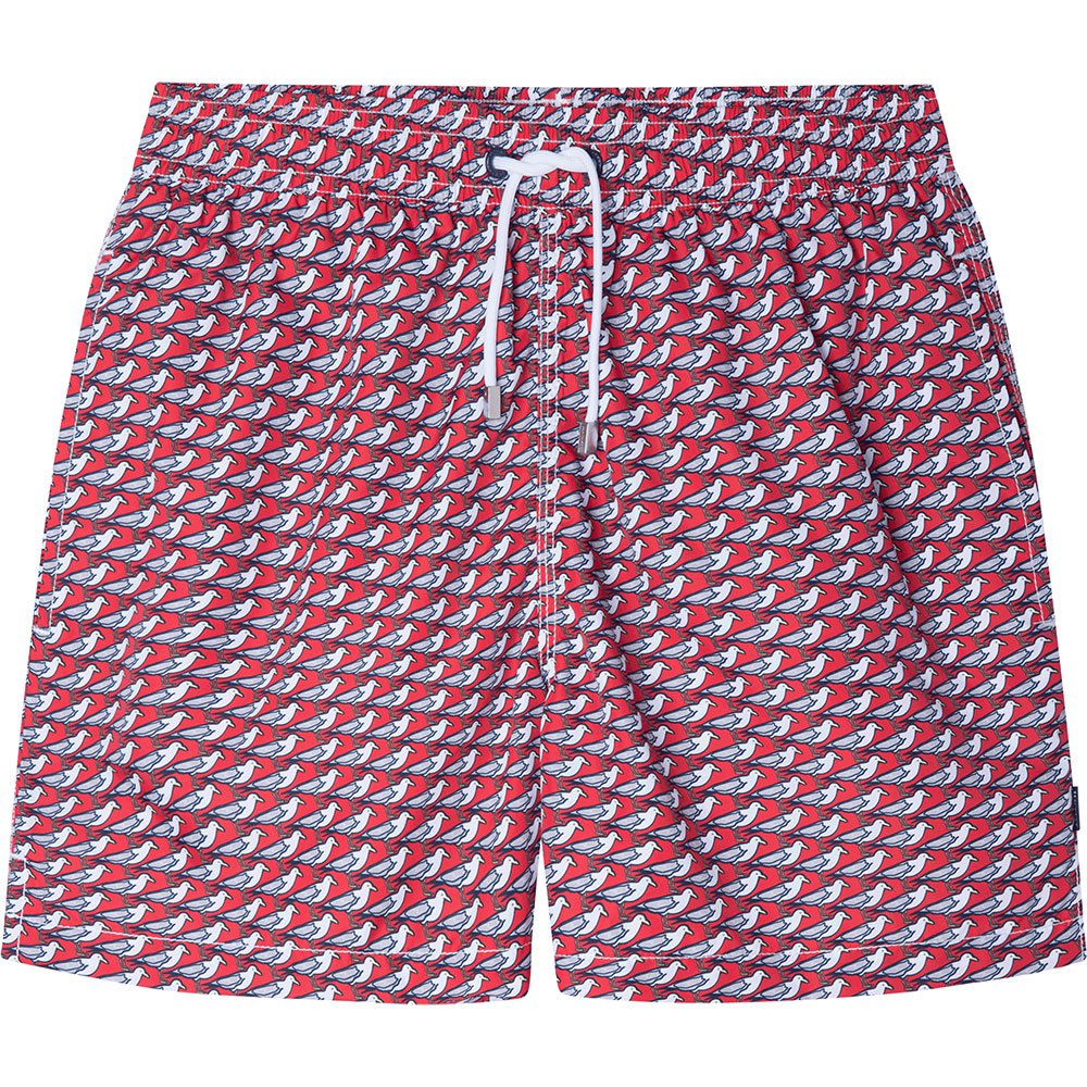 hackett seagulls swimming shorts rouge l homme
