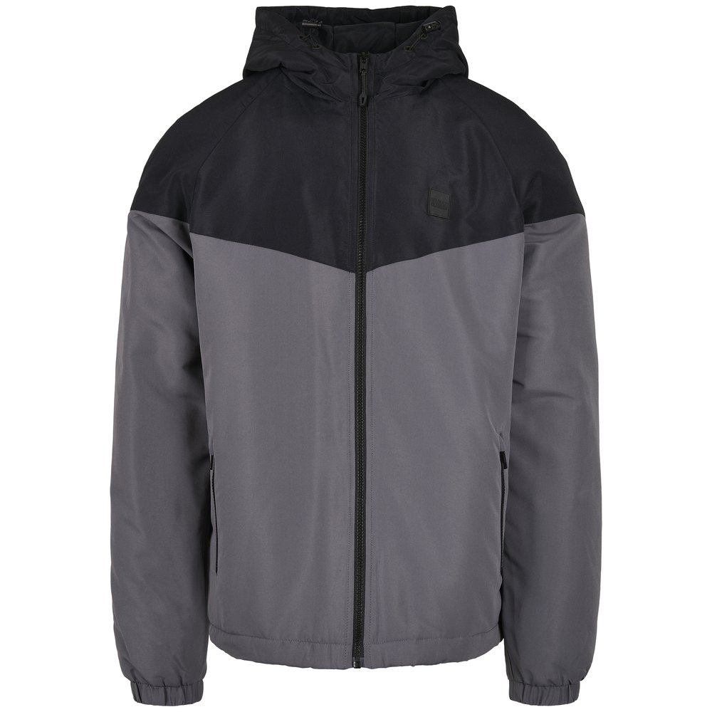 urban classics jacket 2-tone ded gris xl homme