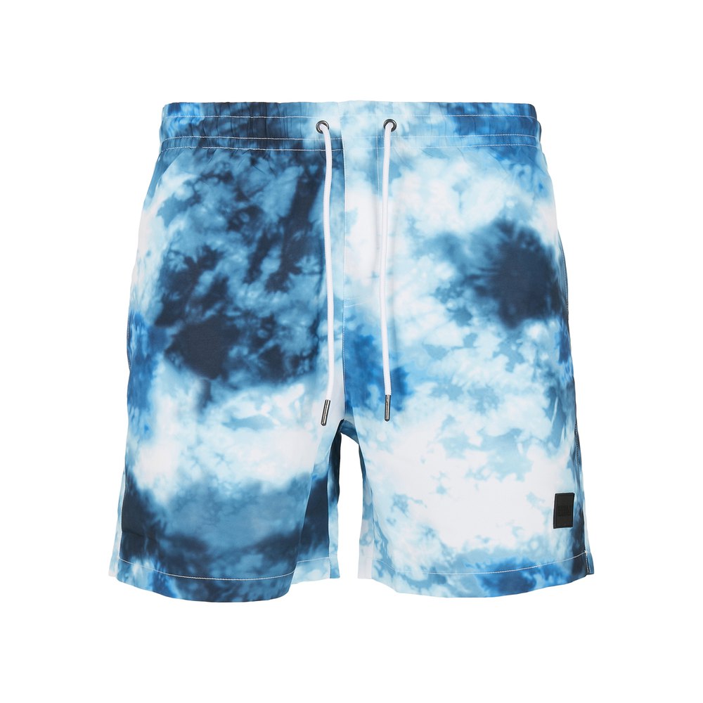 urban classics swim shorts pattern bleu m homme