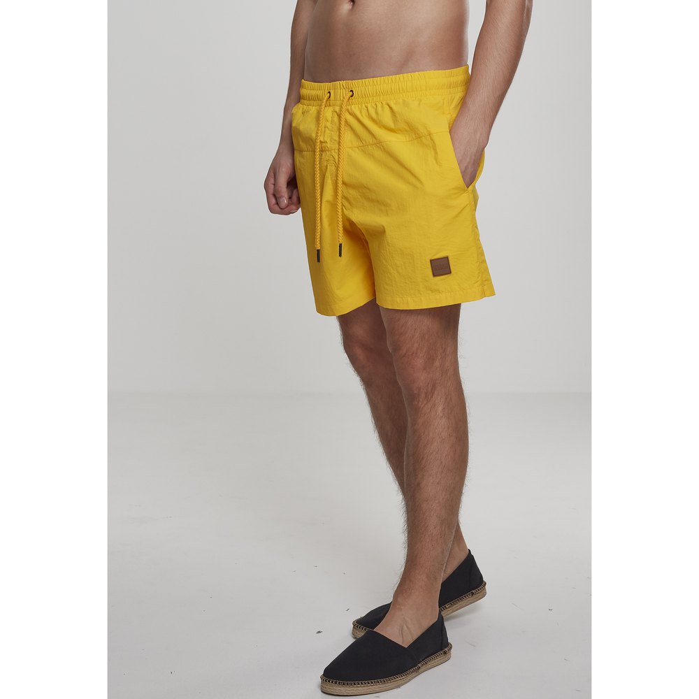 urban classics basic swim shorts jaune xl homme