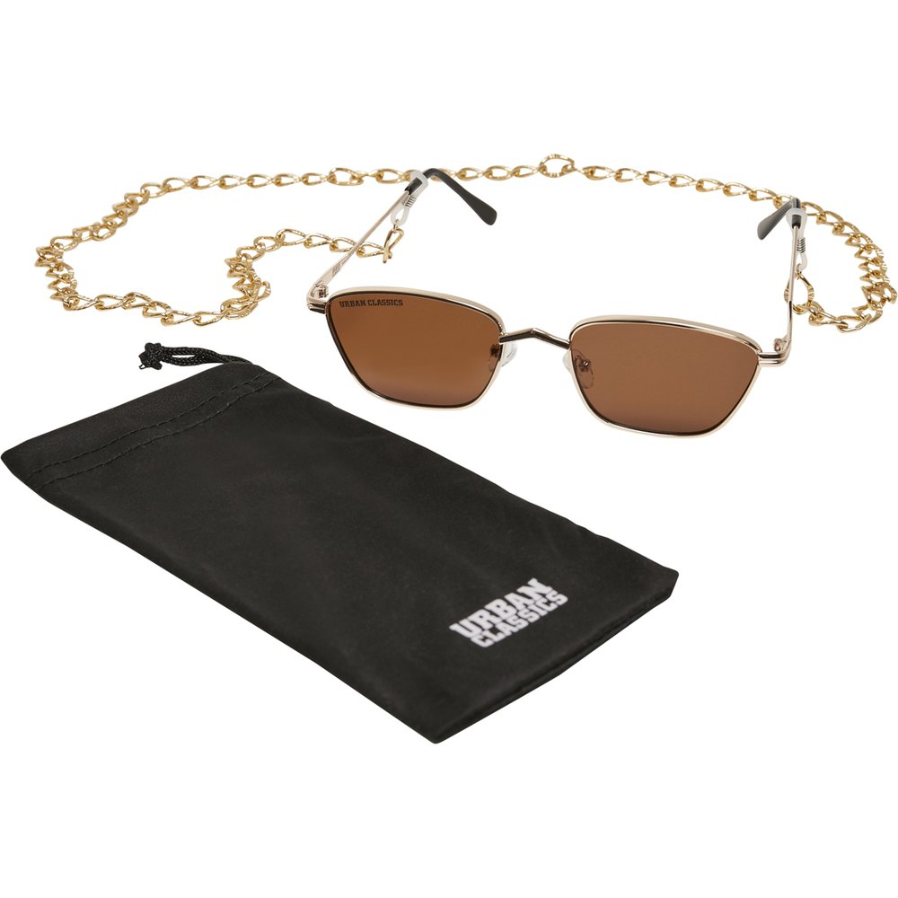 urban classics sunglasses kalymnos with chain jaune  homme