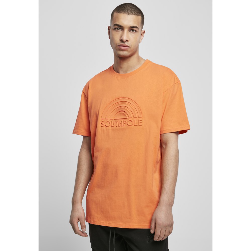 southpole t-shirt 3d orange m homme