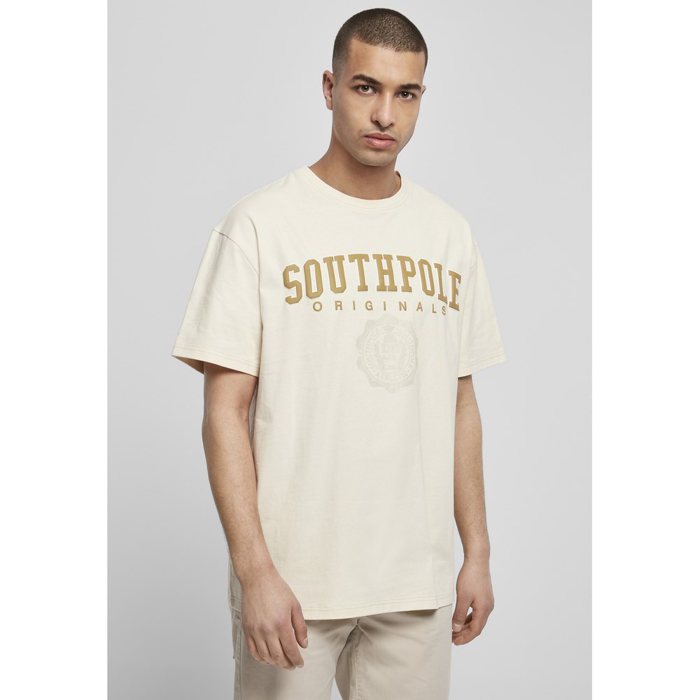southpole t-shirt college script blanc 2xl homme