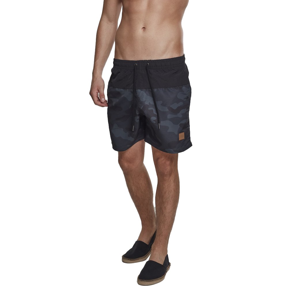 urban classics basic gt swim shorts noir 3xl homme