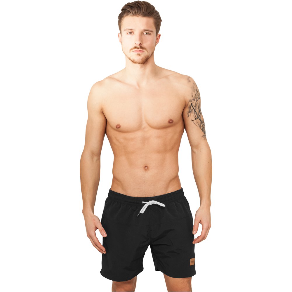 urban classics swim shorts block noir 5xl homme