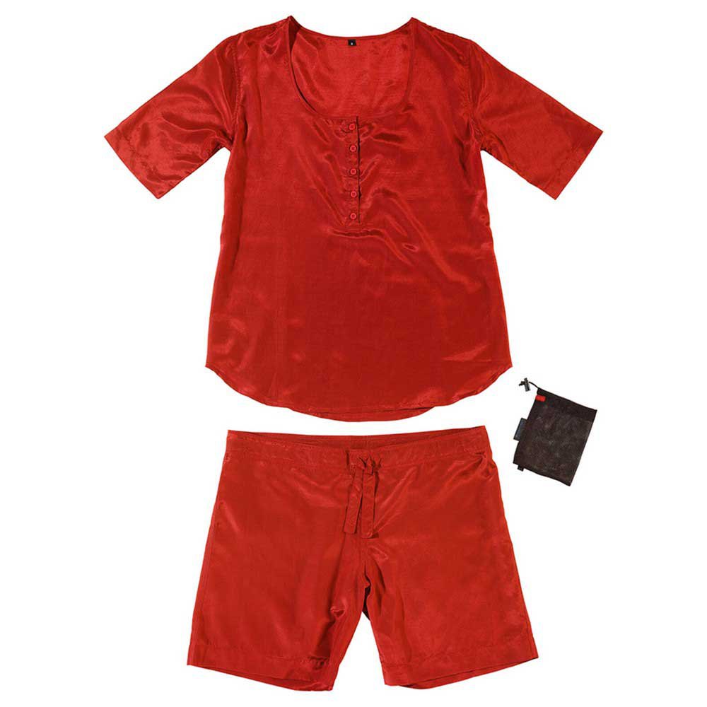 cocoon adventure nightwear pyjama rouge l femme