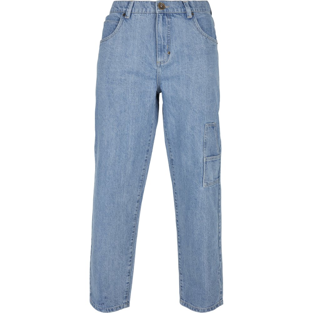 southpole straight mid waist jeans bleu 32 homme
