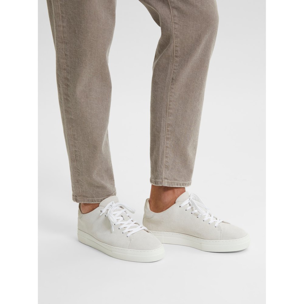selected david chunky suede trainers blanc eu 42 homme